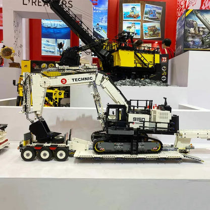 MOC RC APP City Mining Excavator Truck Bricks Toys