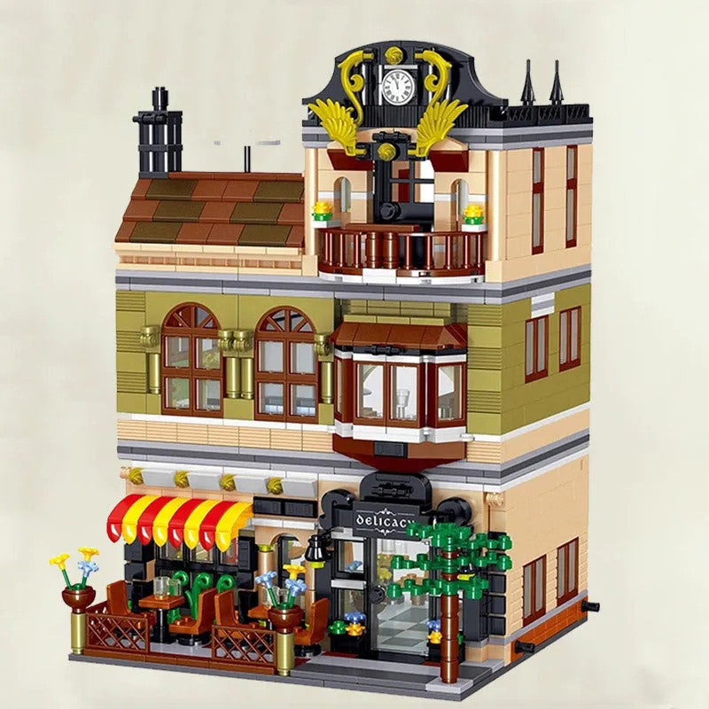 Creator Expert MOC City Chinese Restaurant Bricks Toys