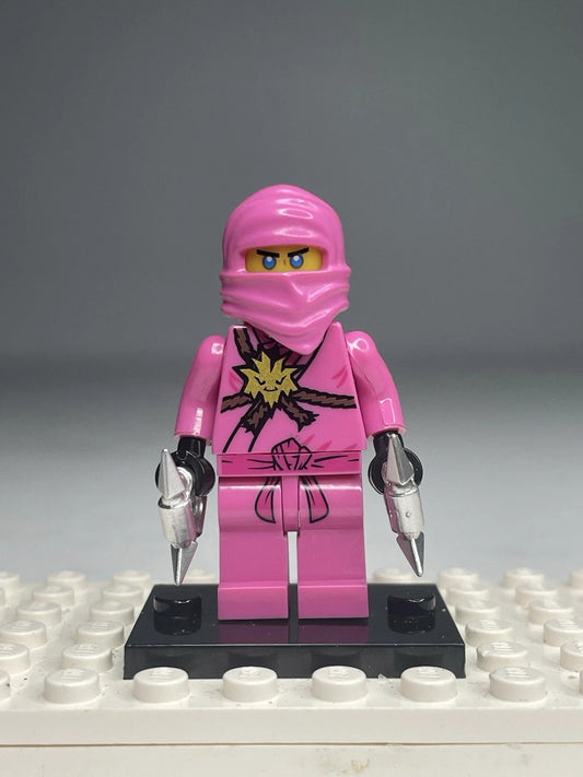 LEGO Ninjago Pink Zane Avatar CUSTOM Minifigure NJO561 71708