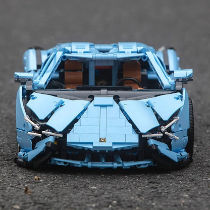 MOC 13056 APP RC Racing Car Lamborghini Hyper Bricks Toy
