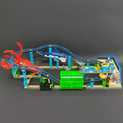 Idea MOC Underwater Amusement Park Bricks Toys 37400