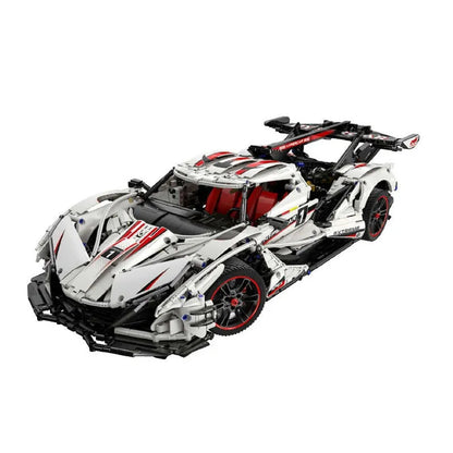 Tech MOC RC Motorized Apollo IE Racing Car Bricks Toy 61053
