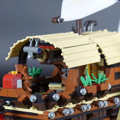 Movie Creative MOC Ninjago Destiny Bounty Ship Bricks Toy