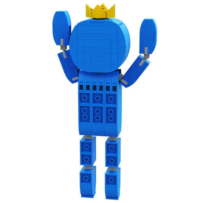 NEW 281PCS Rainbow Friends Blue Monster Building Blocks Figure