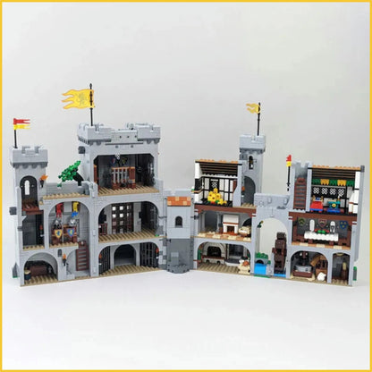 NEW 4514 PCS Lion Knights Castle Unbranded Medieval Fortress Building Set