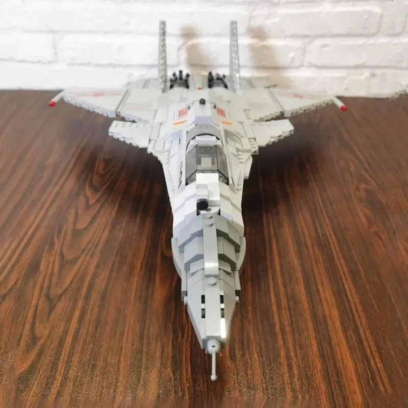 Military Aircraft J-15 Flying Shark Fighter Jet Bricks Toy