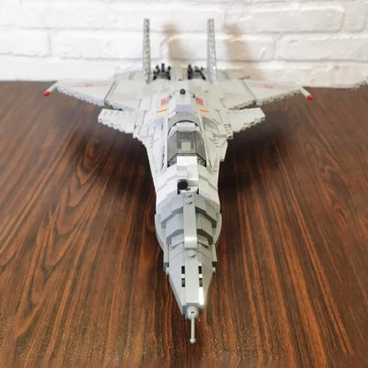 Military Aircraft J-15 Flying Shark Fighter Jet Bricks Toy