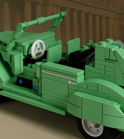 MOC Classic Citroen Vintage Car Bricks Toys 705500