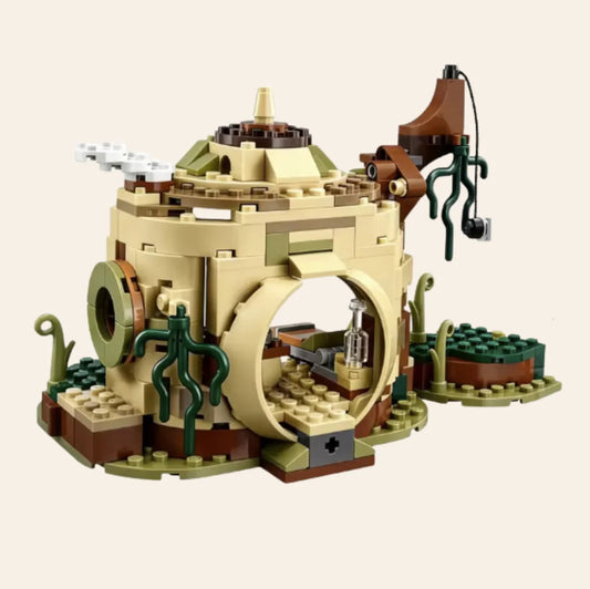 NEW Star Wars Yoda's Hut Dagobah Building Blocks Set 229 pcs 3 FIGS