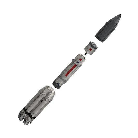 NEW M-Type Carrier Rocket 1:110 Saturn V Scale 794 Pieces Toys Building Set