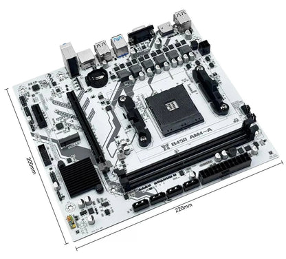 MACHINIST B450 Motherboard AMD Processor Dual-channel DDR4 Memory AM4 Mainboard