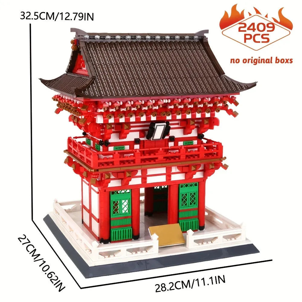 MOC Architecture Japanese City Temple Bricks Toys