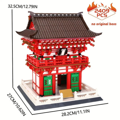 MOC Architecture Japanese City Temple Bricks Toys