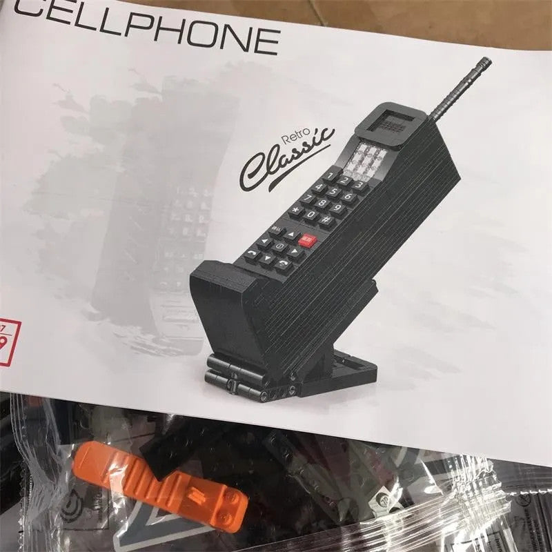 MOC Classic Retro Cellphone MINI Bricks Toys 00987
