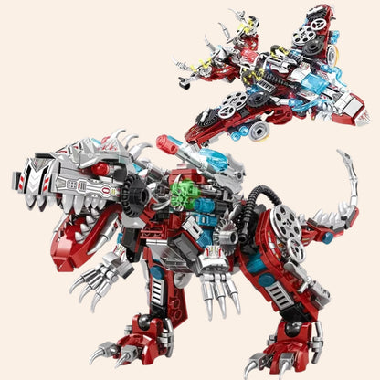 NEW Dinosaur Mech Building Blocks Set Model Adults MOC Robot Dino T-Rex Toy