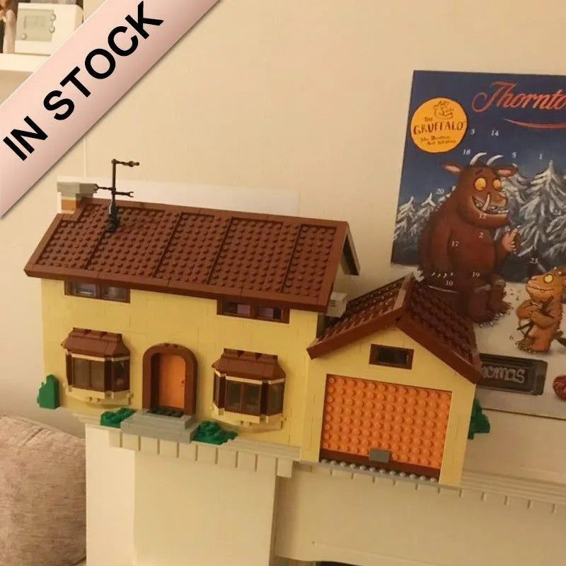 MOC Movie Creator The Simpsons House Bricks Toys