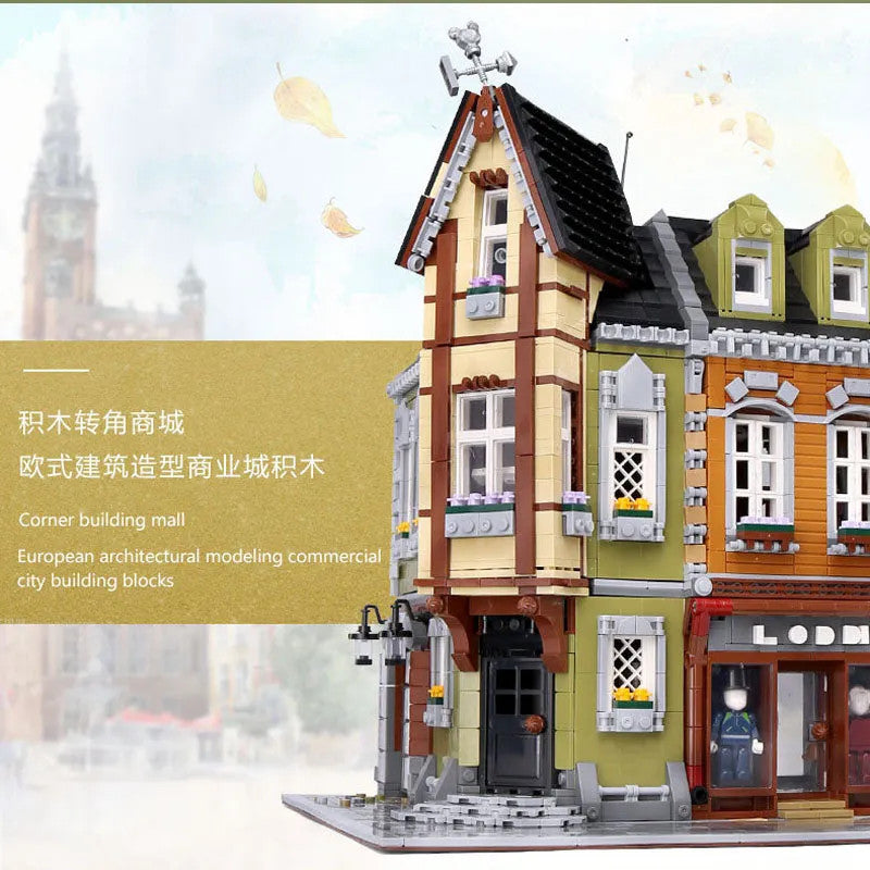 MOC Creator Expert City Corner Mall Store Bricks Toy 0919