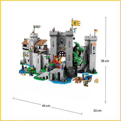NEW 4514 PCS Lion Knights Castle Unbranded Medieval Fortress Building Set