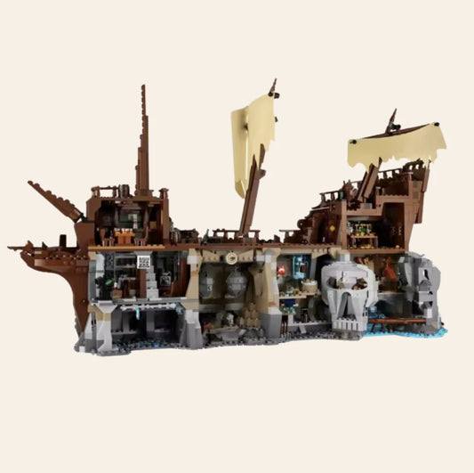NEW The Goonies Pirate Ship Cave Building Blocks Set 2912 pcs Adults Movie