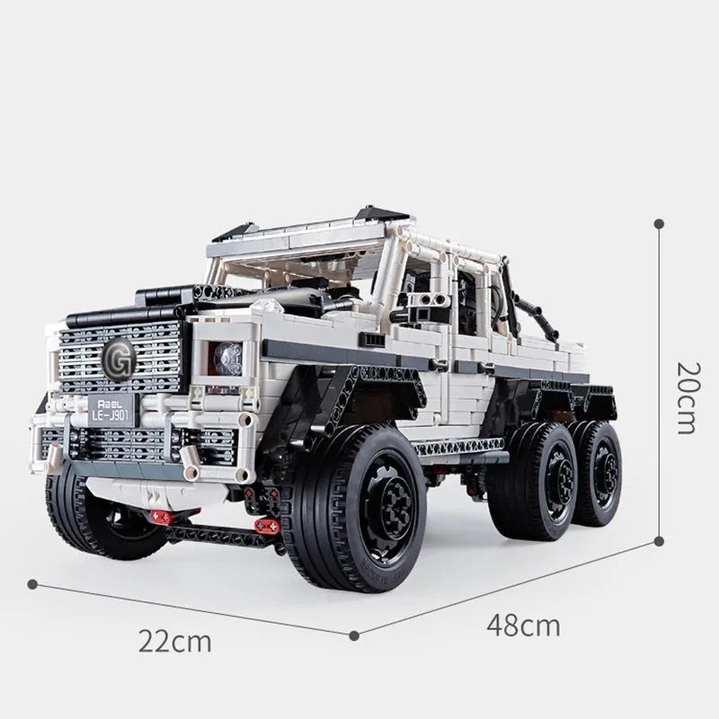 Tech MOC Off-Road SUV LAND CRUISER AMG Bricks Toys
