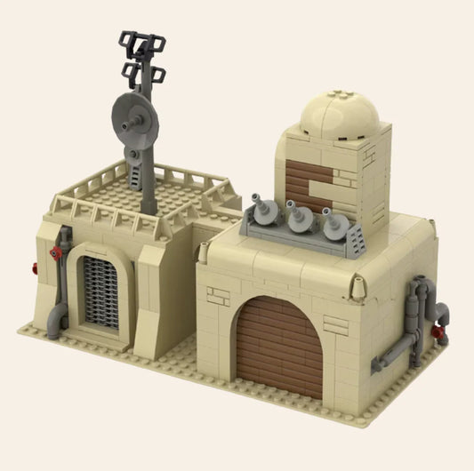 NEW Abandoned Ruins Sand Base Building Blocks Set Model Adults MOC Military