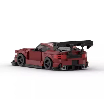 NEW JDM Race Car Building Blocks Set Model Adults MOC Japanese Tuner Drift