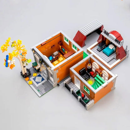 Expert MOC 10201 Creator City Book Store Shop Bricks Toy