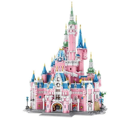 MOC Creative Expert Girl Princess Dream Castle Bricks Toy
