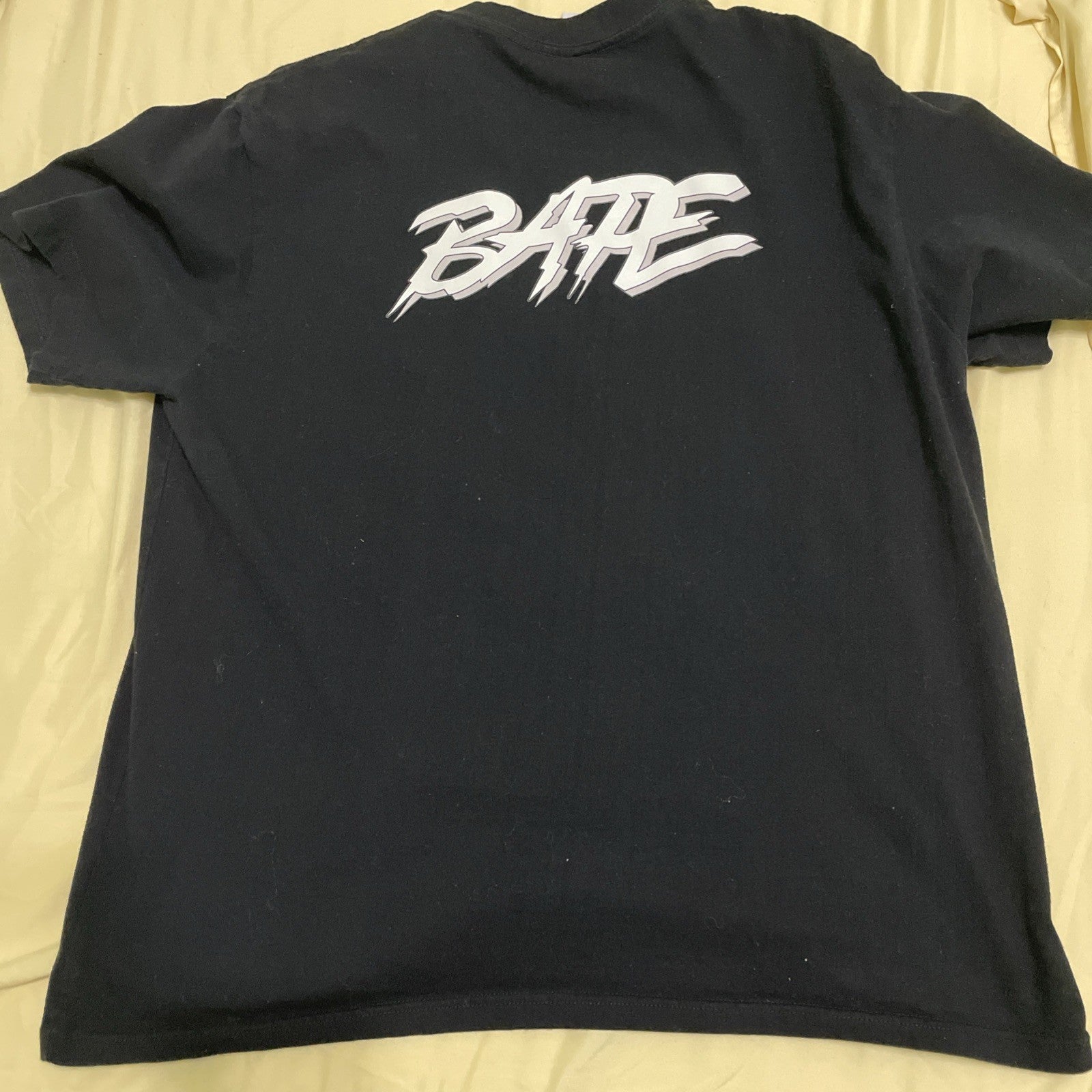 93 GERMAN Black BAPE Shirt XL  (Good Condition