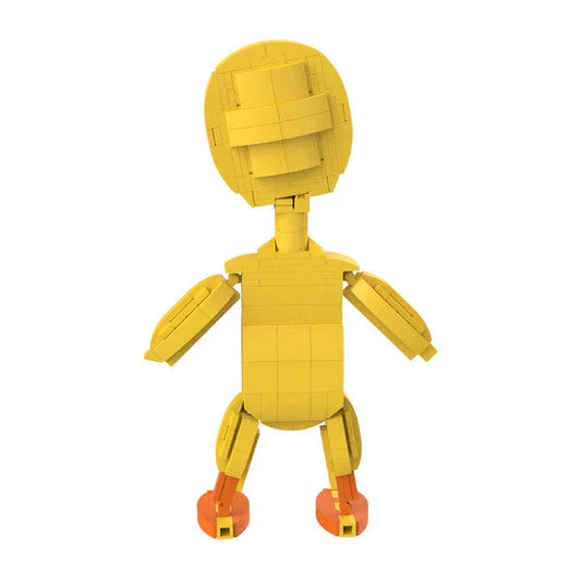 NEW 327PCS Rainbow Friends Yellow Monster Building Blocks Figure