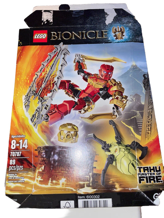 LEGO BIONICLE: Tahu-Master of Fire (70787) INCOMPLETE