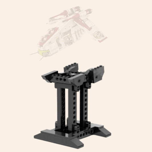 NEW Gunship Display Stand ONLY Building Blocks Model Ship Adults MOC Bracket