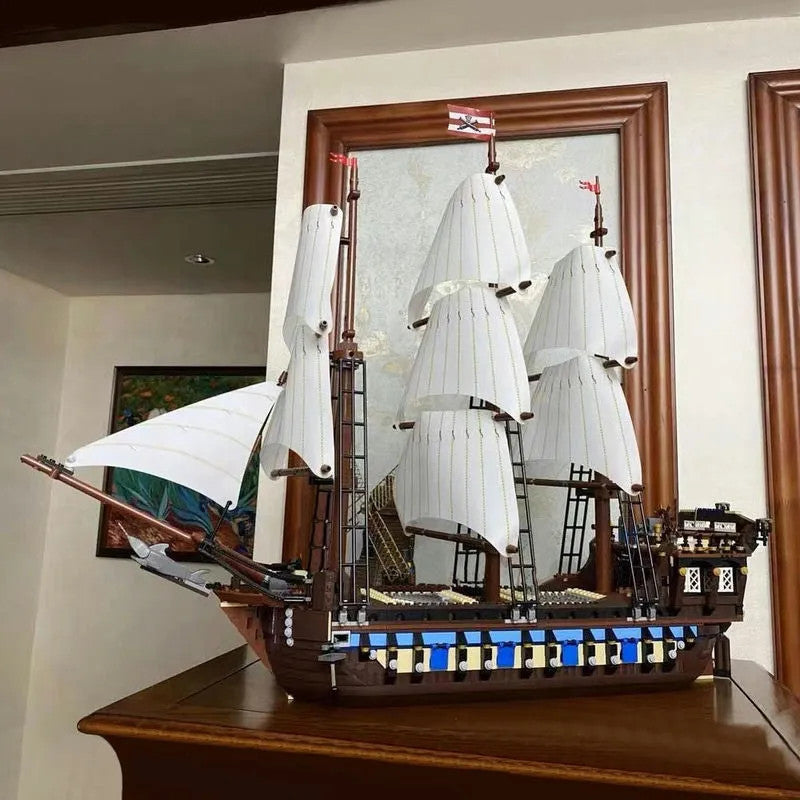Movie Expert MOC Imperial Flagship Pirate Ship Bricks Toys