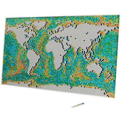 MOC Expert World Map Large Globe Bricks Toys 99007