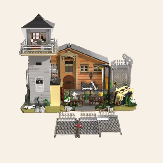 NEW Abandoned Apocalypse Prison Building Blocks Set Zombie Survival Adults MOC