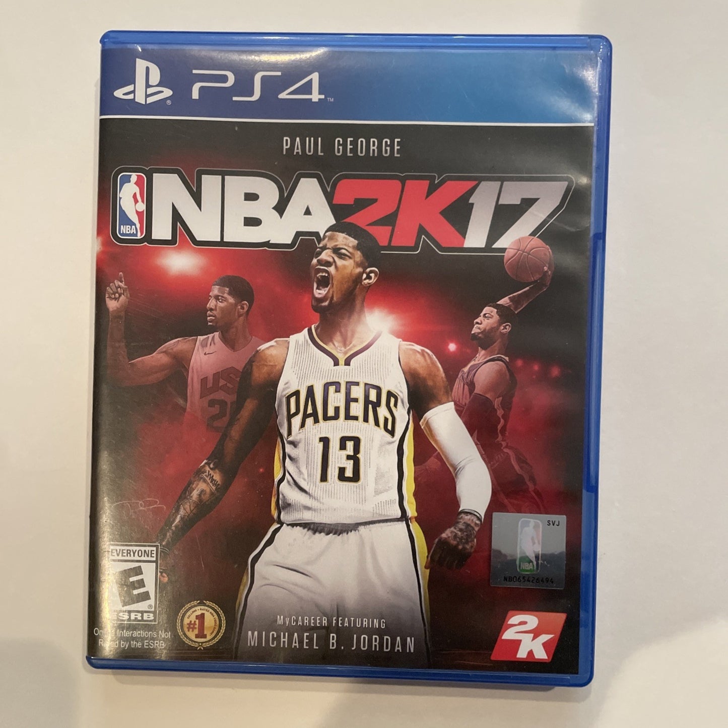 NBA 2K17 (PS4, 2016) - Great Condition With Manual