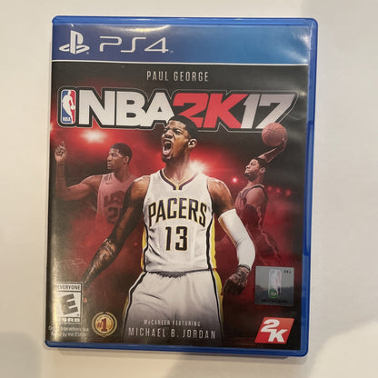 NBA 2K17 (PS4, 2016) - Great Condition With Manual