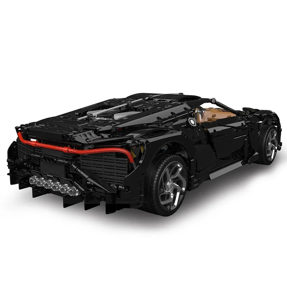 MOULDKING 13163 RC Technic Car Bugatti La Voiture Noire Building Block Model Set