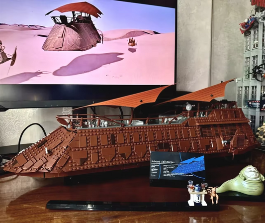NEW UCS Jabba's Sail Barge Building Block Set Generic ALL 11 Minifigure 3943 PCS