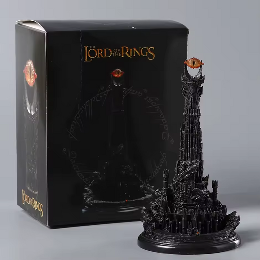 The Lord of the Rings Sauron Tower Eye of Barad-dur Scene Model 7.5in Toy Gift