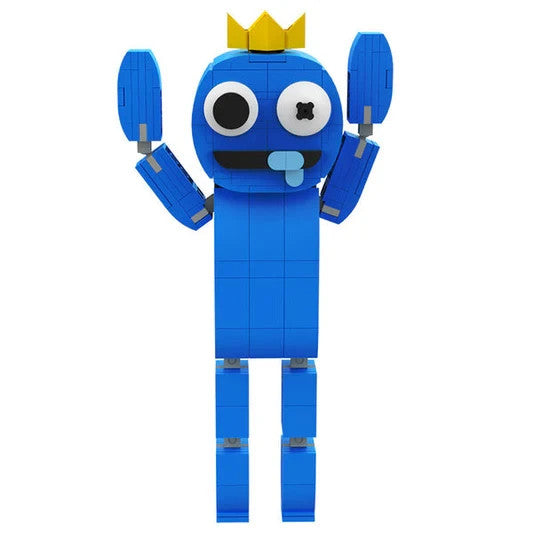 NEW 281PCS Rainbow Friends Blue Monster Building Blocks Figure