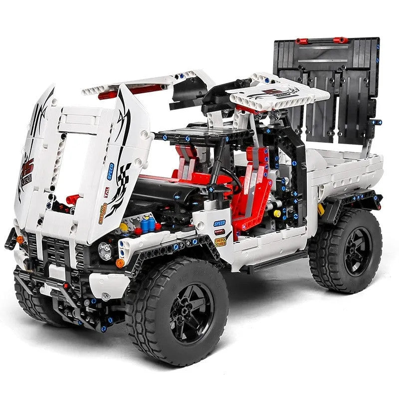 MOC RC Tech Off-Road Pickup Truck Car Bricks Toy 18005