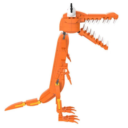 NEW 338PCS Rainbow Friends Orange Monster Building Blocks Figure