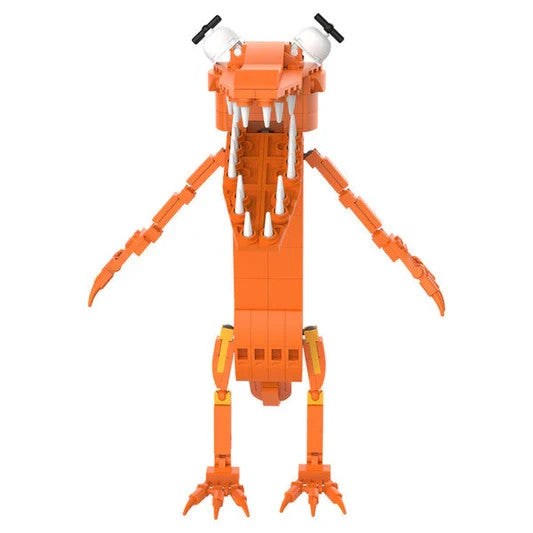 NEW 338PCS Rainbow Friends Orange Monster Building Blocks Figure