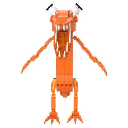 NEW 338PCS Rainbow Friends Orange Monster Building Blocks Figure