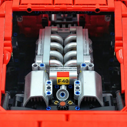 NEW 4026 PCS Ferrari F40 LOX Edition Car Supercar Building Block Set
