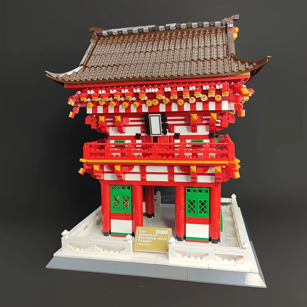 MOC Architecture Japanese City Temple Bricks Toys