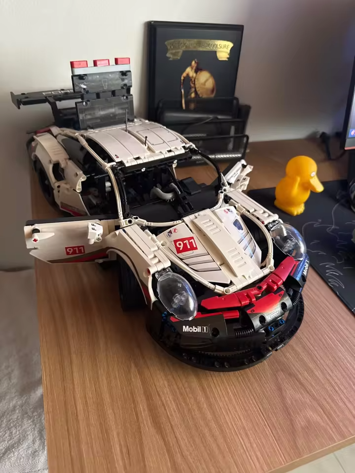 NEW 1580 PCS Porsche Technic Formula Racing Car Mechanical Building Block Set