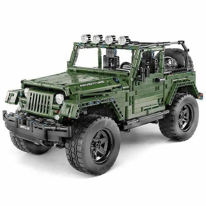 MOC Expert Wrangler Off Road Car SUV Bricks Toys 13124