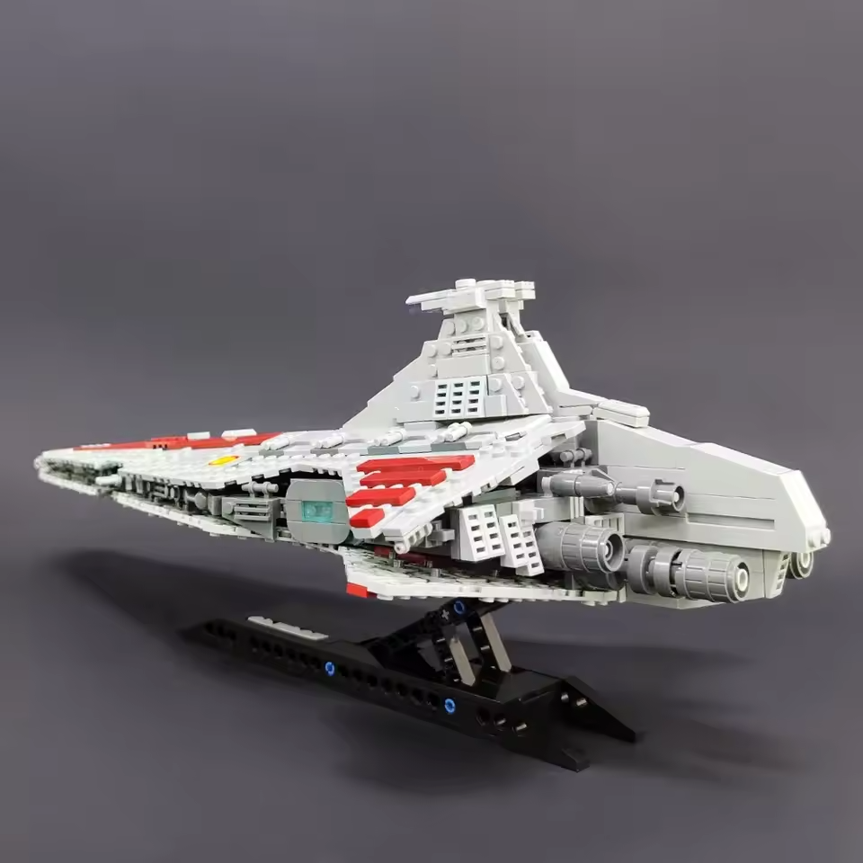 NEW 960 PCS UNBRANDED MOC Venator Class Republic Attack Cruiser Generic Blocks
